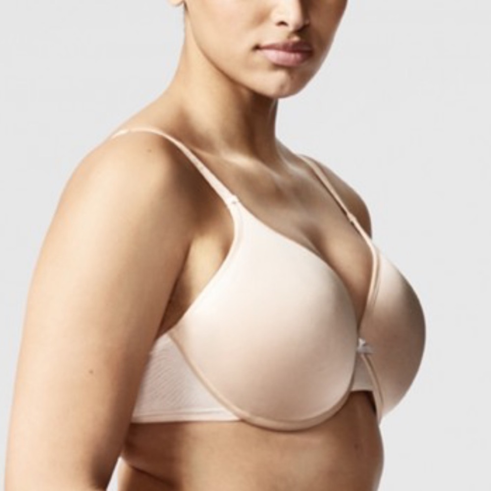 Chantelle C Ideal Back Smoothing Bra in Nude Blush SZ 30DD NWT - Picture 2 of 6